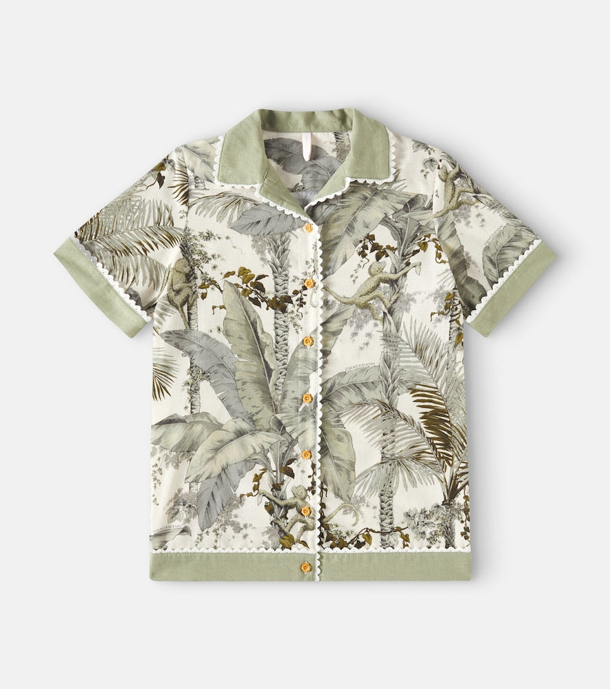 Wylie cotton shirt dress