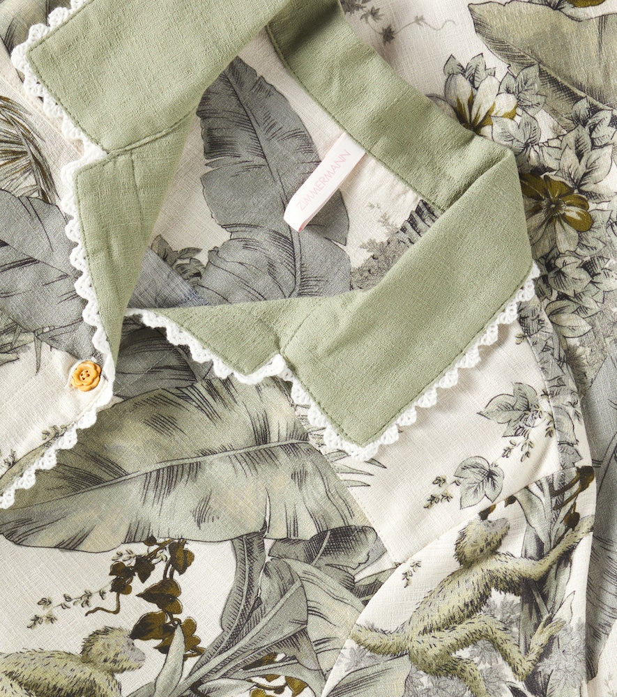 Wylie cotton shirt dress