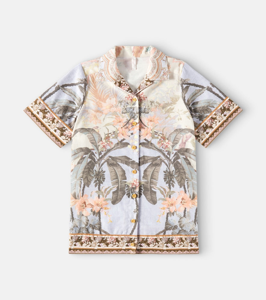 Wylie floral cotton dress