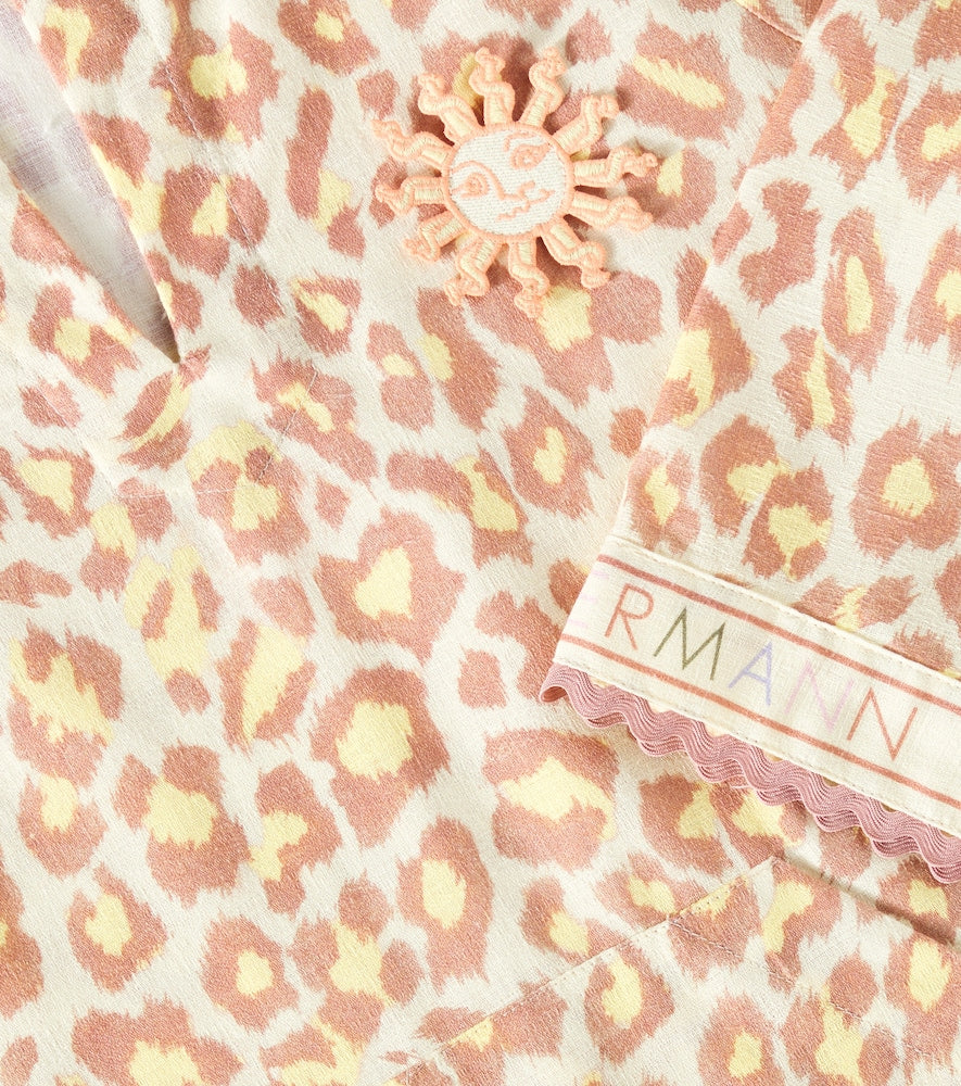 Wylie printed cotton dress