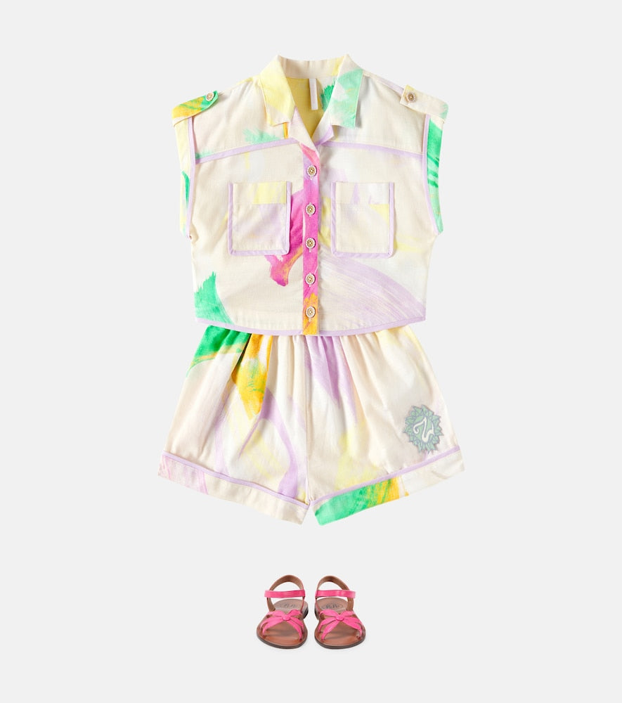 Everley cotton shorts