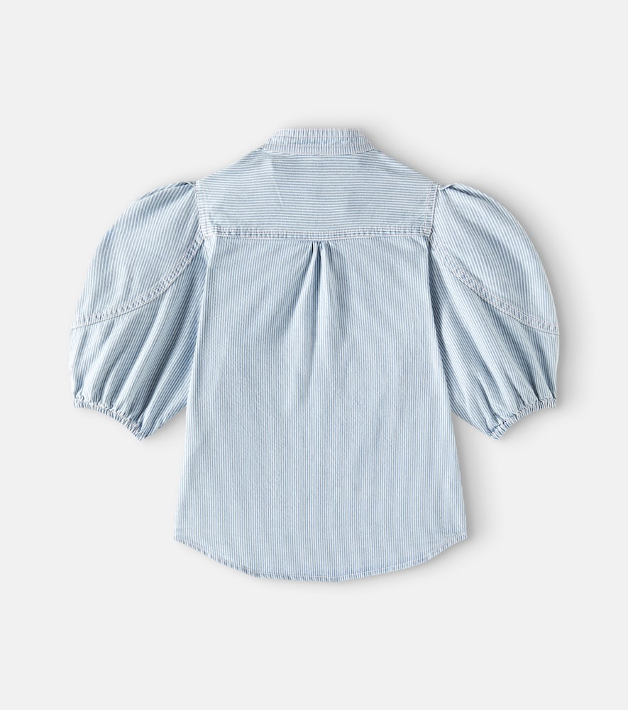 Wylie Utility striped denim top