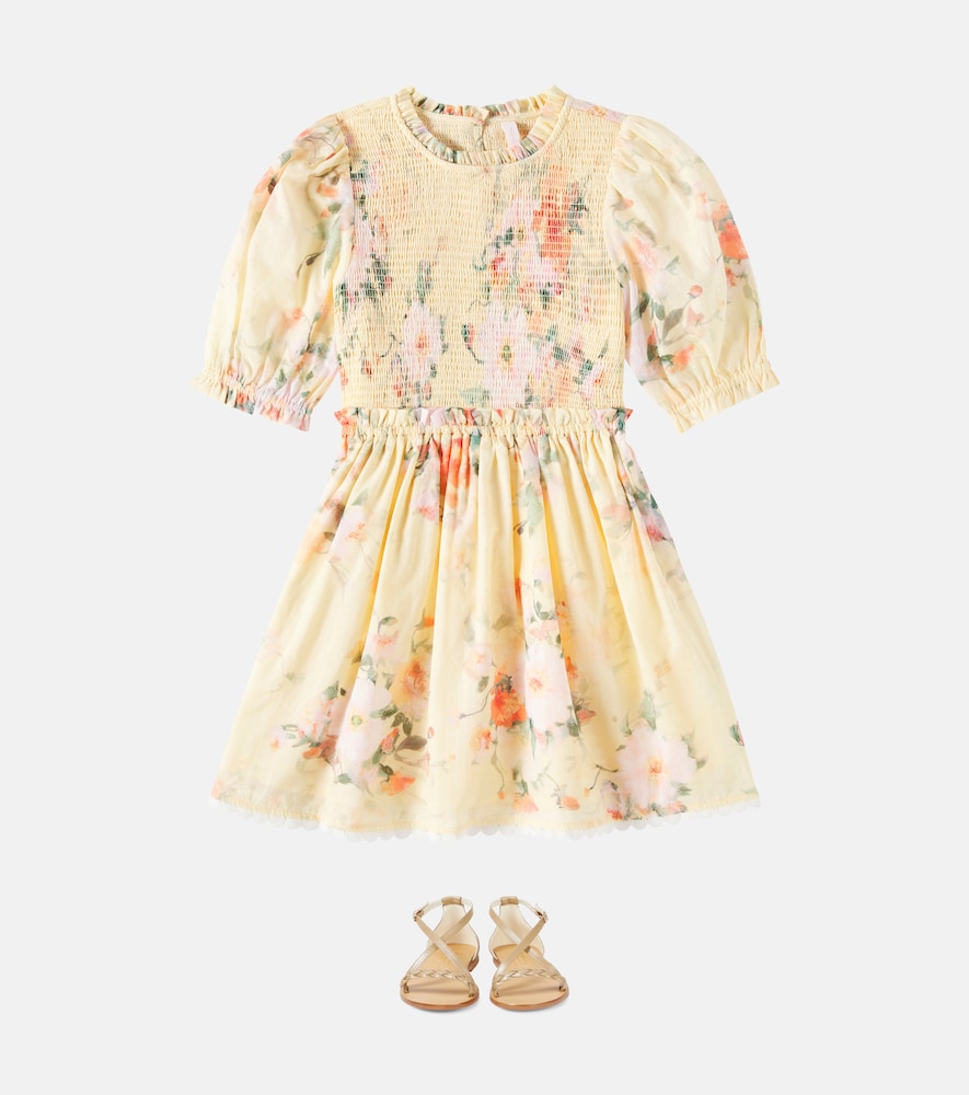 Everley Shirred Bodice cotton dress