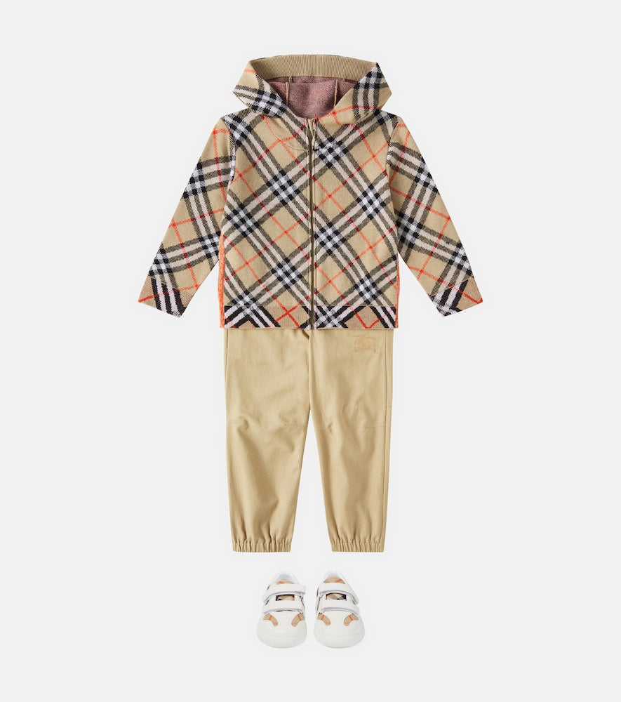 Burberry Check wool jacket