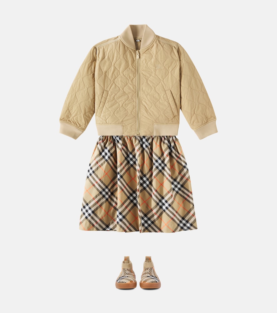 EKD quilted bomber jacket