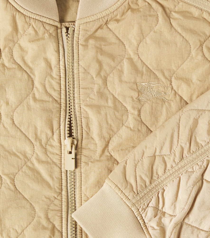 EKD quilted bomber jacket