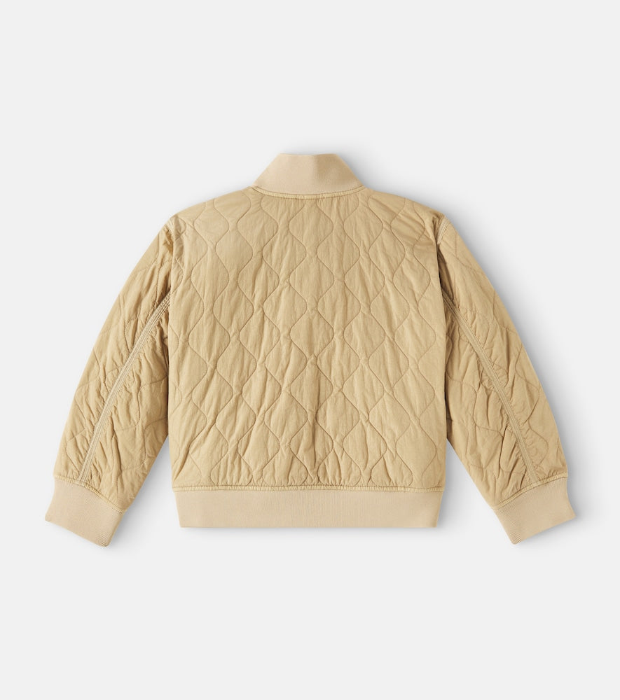 EKD quilted bomber jacket