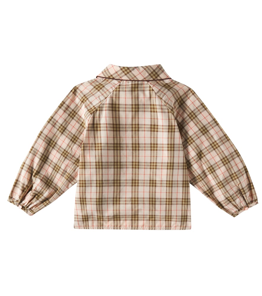 Burberry Check cotton blouse