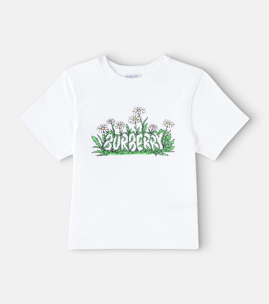 Printed cotton jersey T-shirt