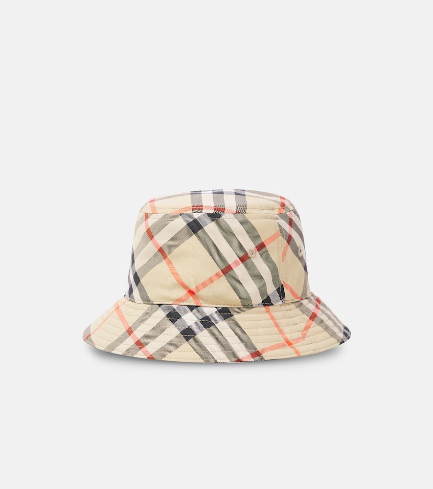 Burberry Check bucket hat