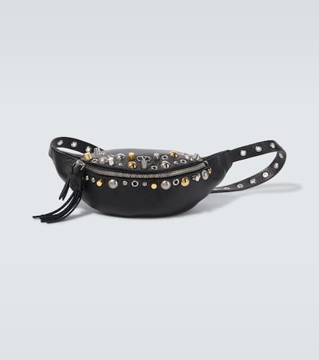 Nellcôte studded leather belt bag