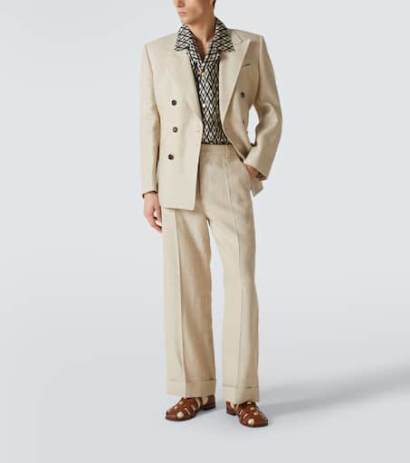 Toute La V linen shirt