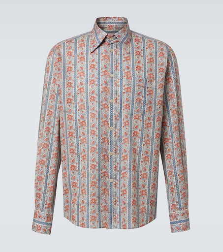 Printed cotton shirt