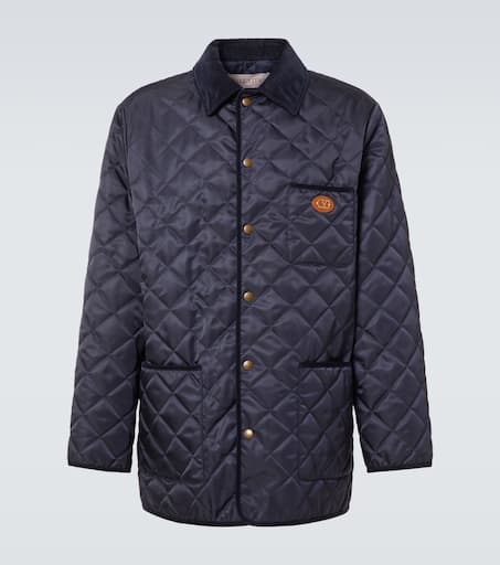 VLogo Signature quilted jacket