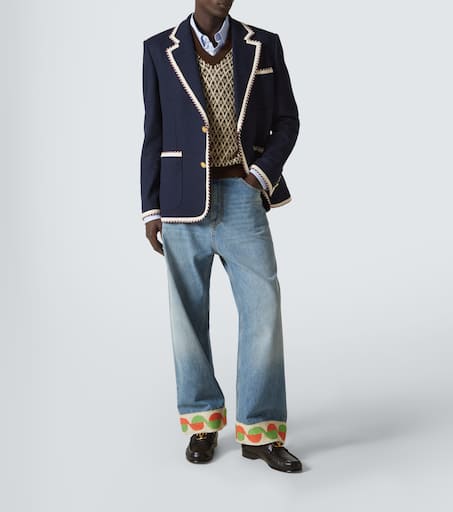 Toute La V virgin wool sweater vest