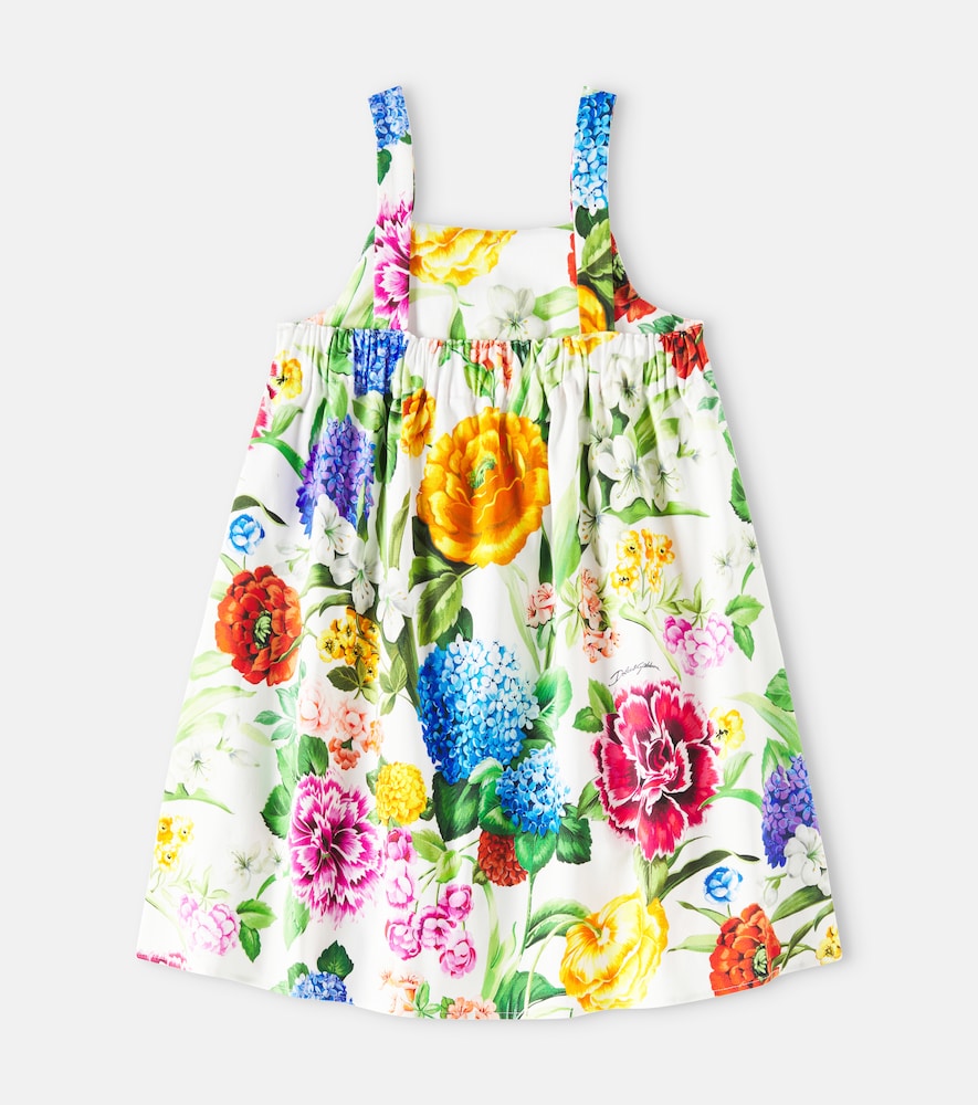 Floral cotton dress