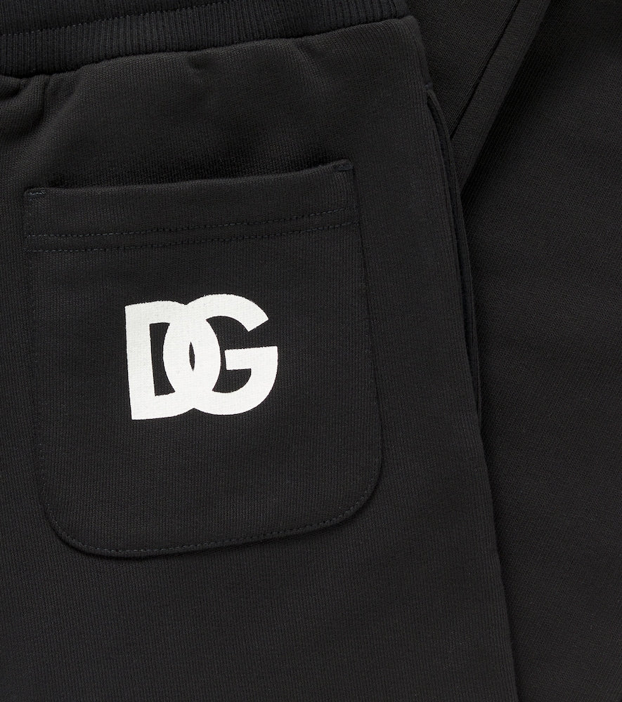 DG cotton jersey sweatpants