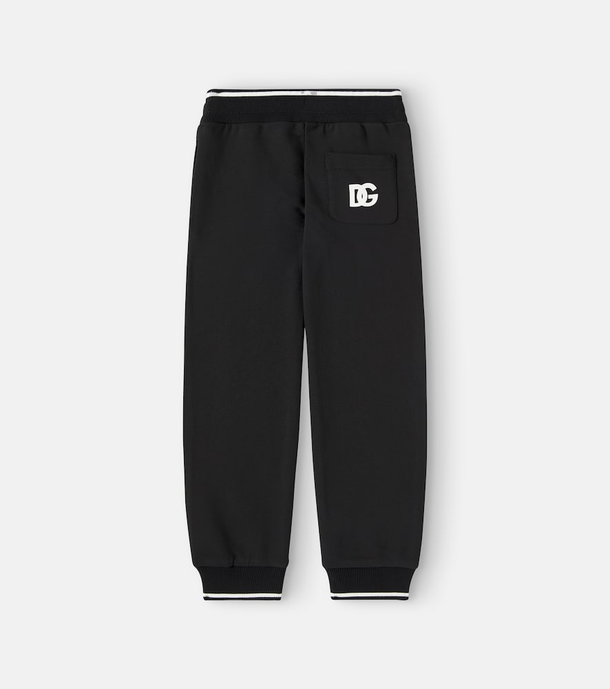 DG cotton jersey sweatpants