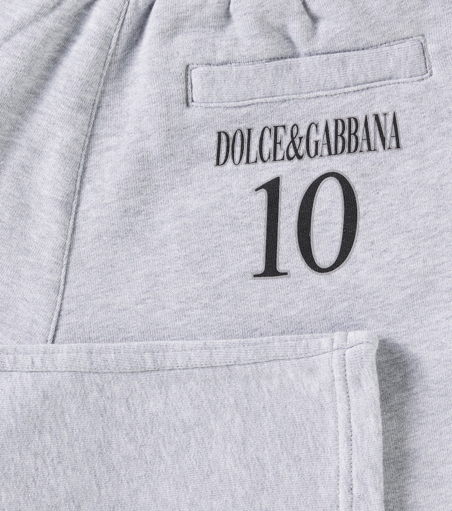 Logo cotton jersey tracksuit