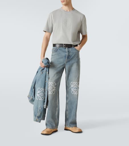 Cotton-blend T-shirt