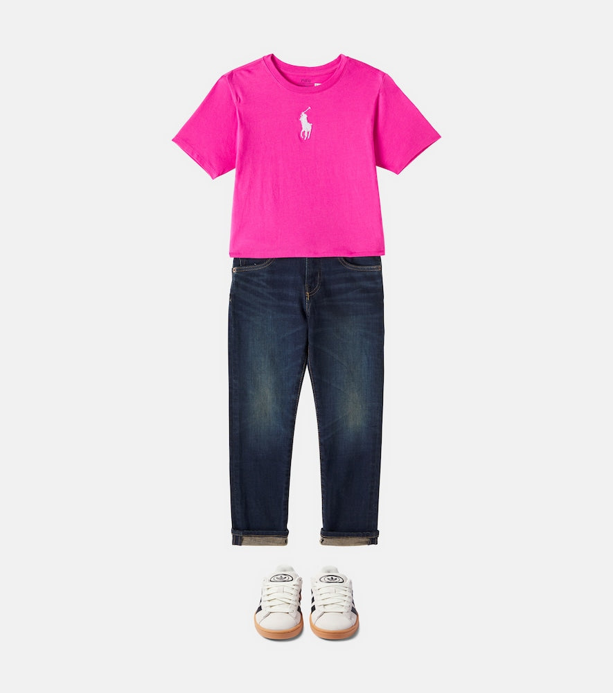 Knitted cotton T-shirt