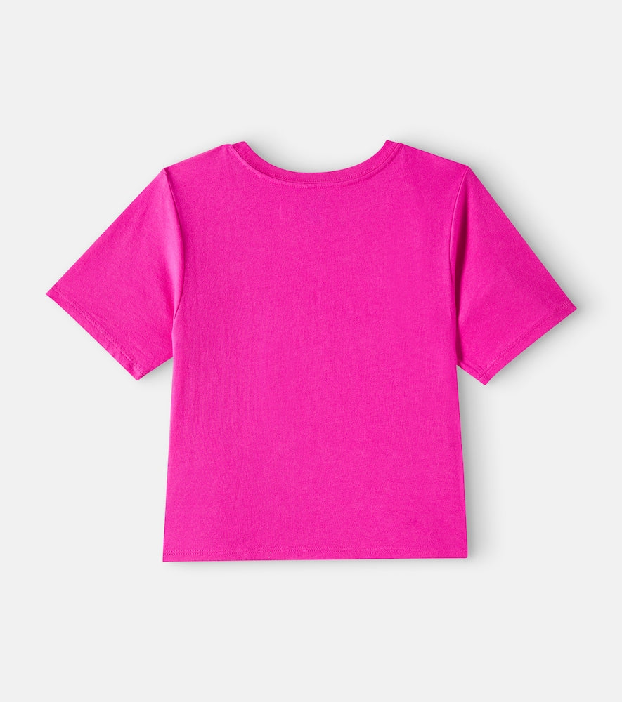 Knitted cotton T-shirt