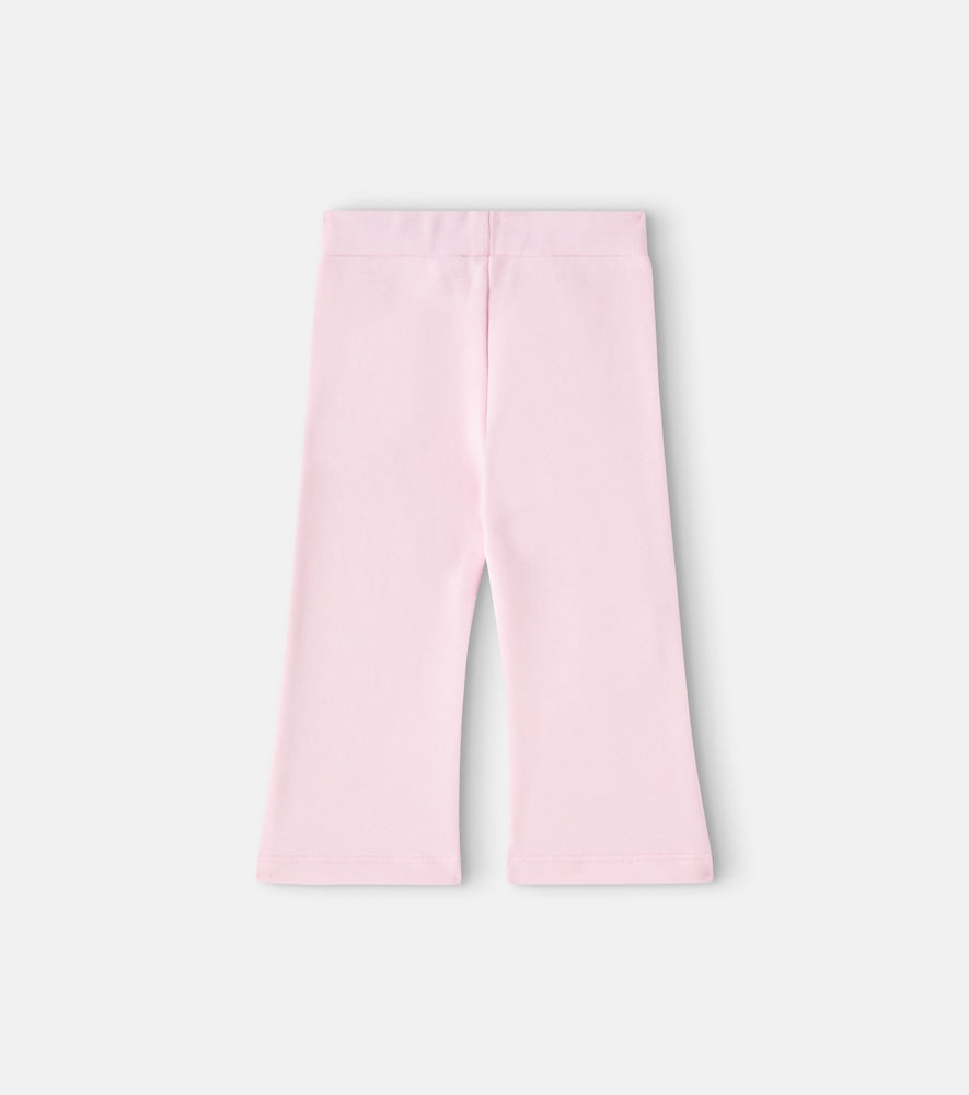 Baby logo cotton jersey sweatpants