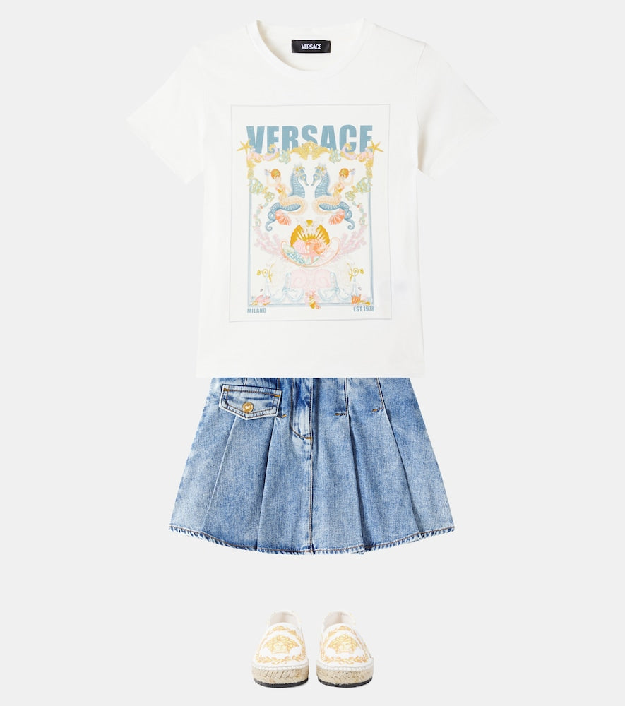 Medusa printed espadrilles