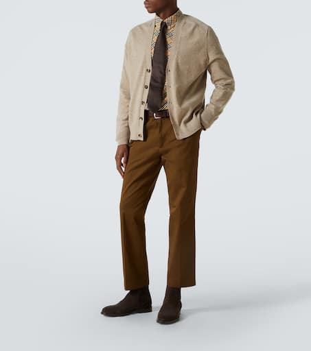 Burberry Check cotton poplin shirt