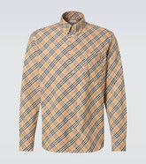 Burberry Check cotton poplin shirt