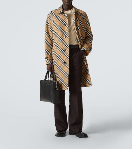 Burberry Check cotton T-shirt