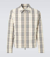 Burberry Check cotton jacket