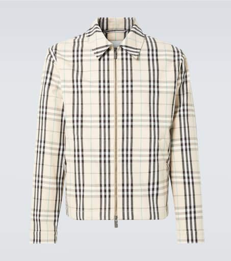 Burberry Check cotton jacket