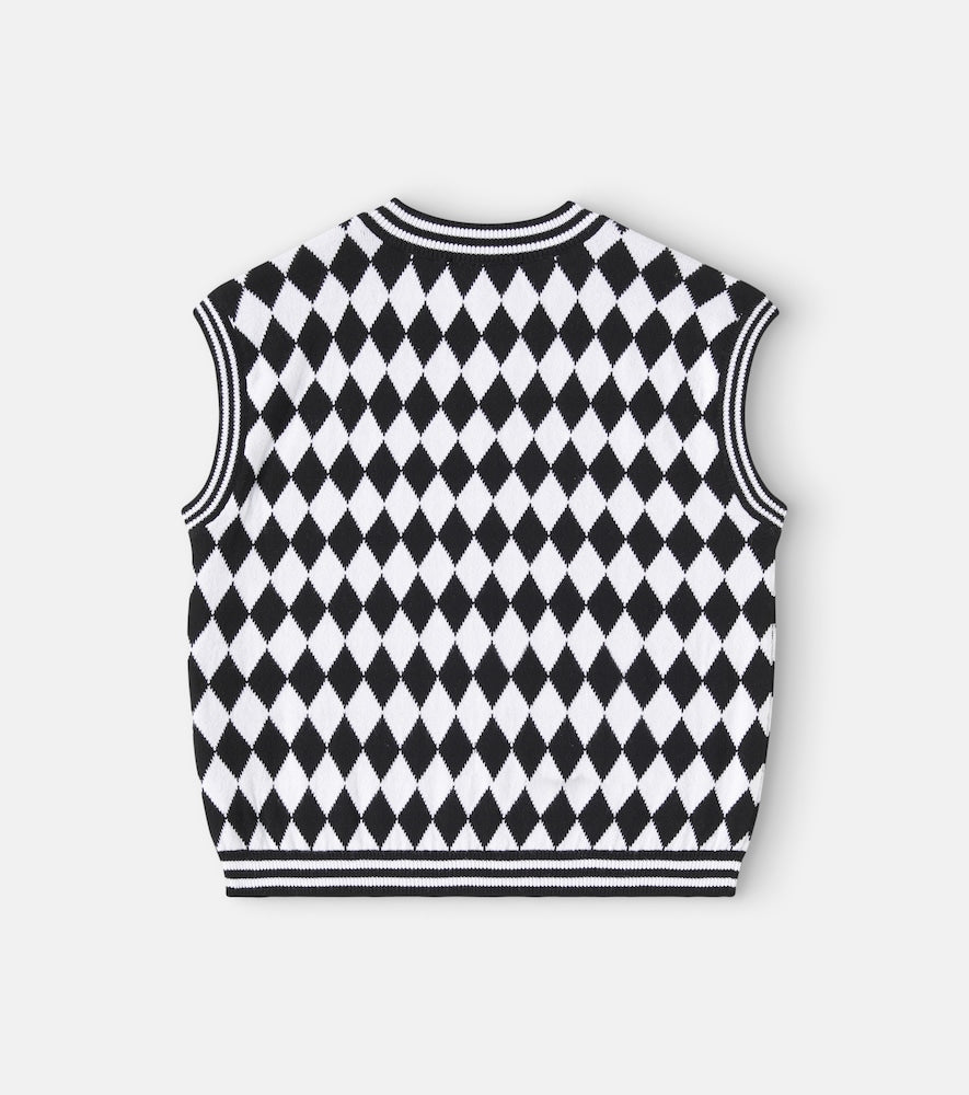 Cotton sweater vest