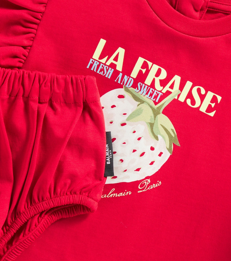 Baby cotton jersey dress