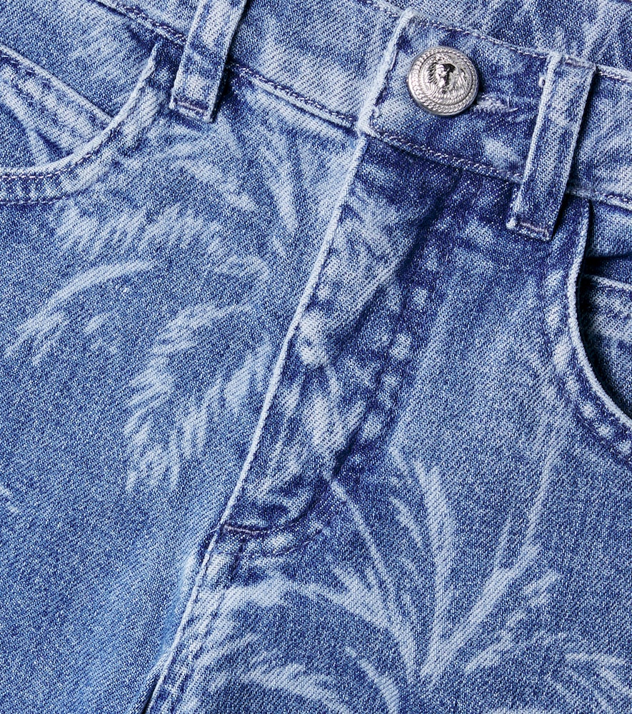 Printed jeans