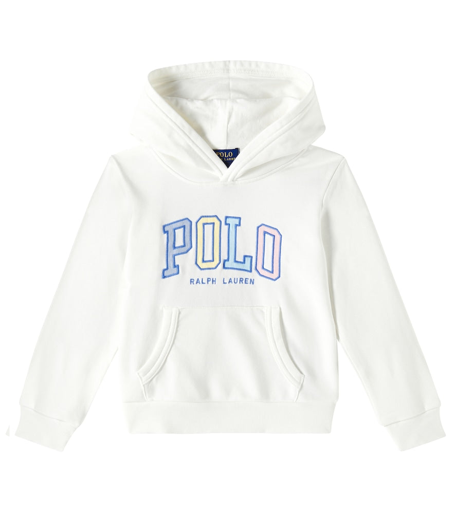 Cotton-blend hoodie