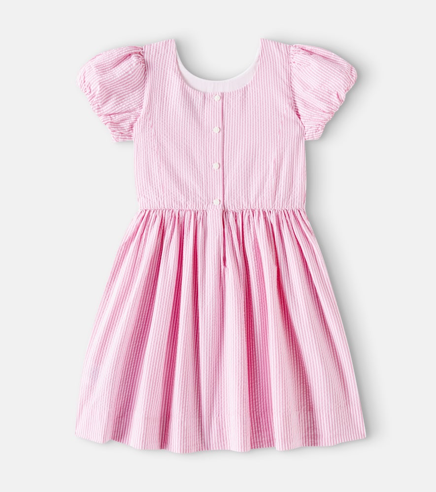 Striped cotton dress