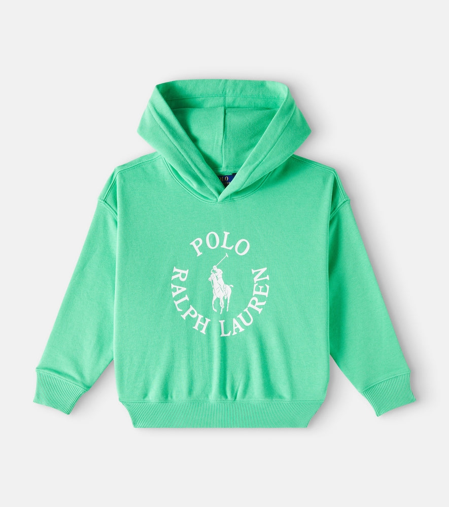 Cotton jersey hoodie