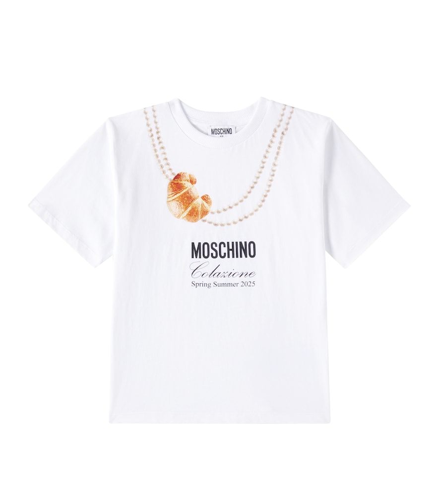 Printed cotton jersey T-shirt