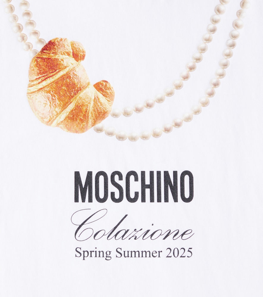 Printed cotton jersey T-shirt