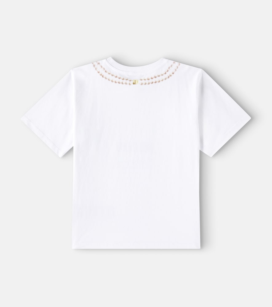 Printed cotton jersey T-shirt