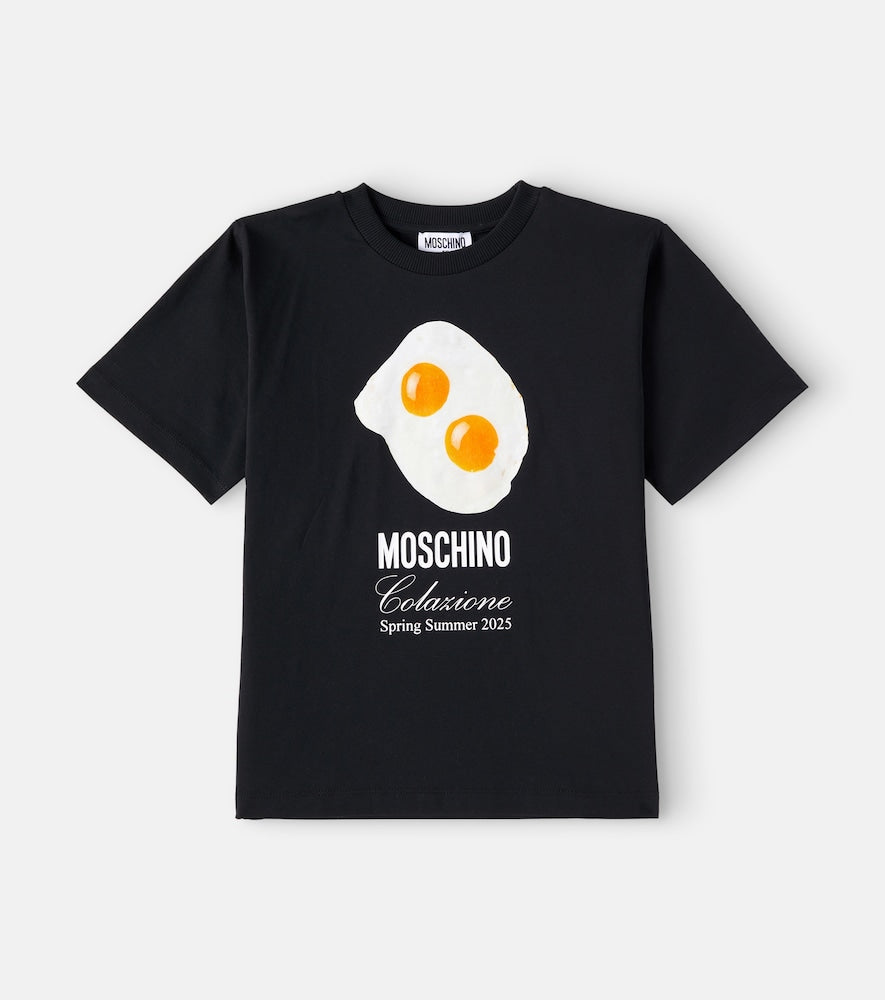 Printed cotton jersey T-shirt