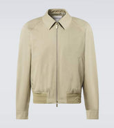 Cotton twill blouson