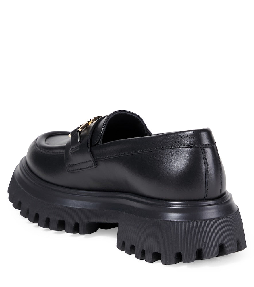DG leather loafers