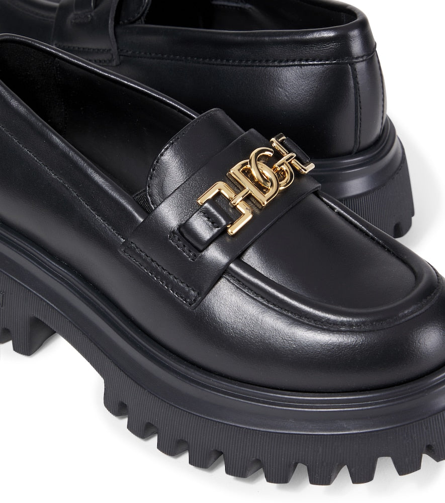 DG leather loafers