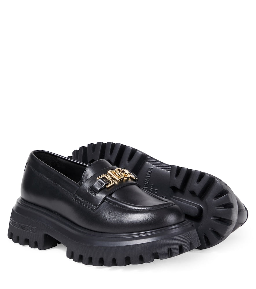 DG leather loafers