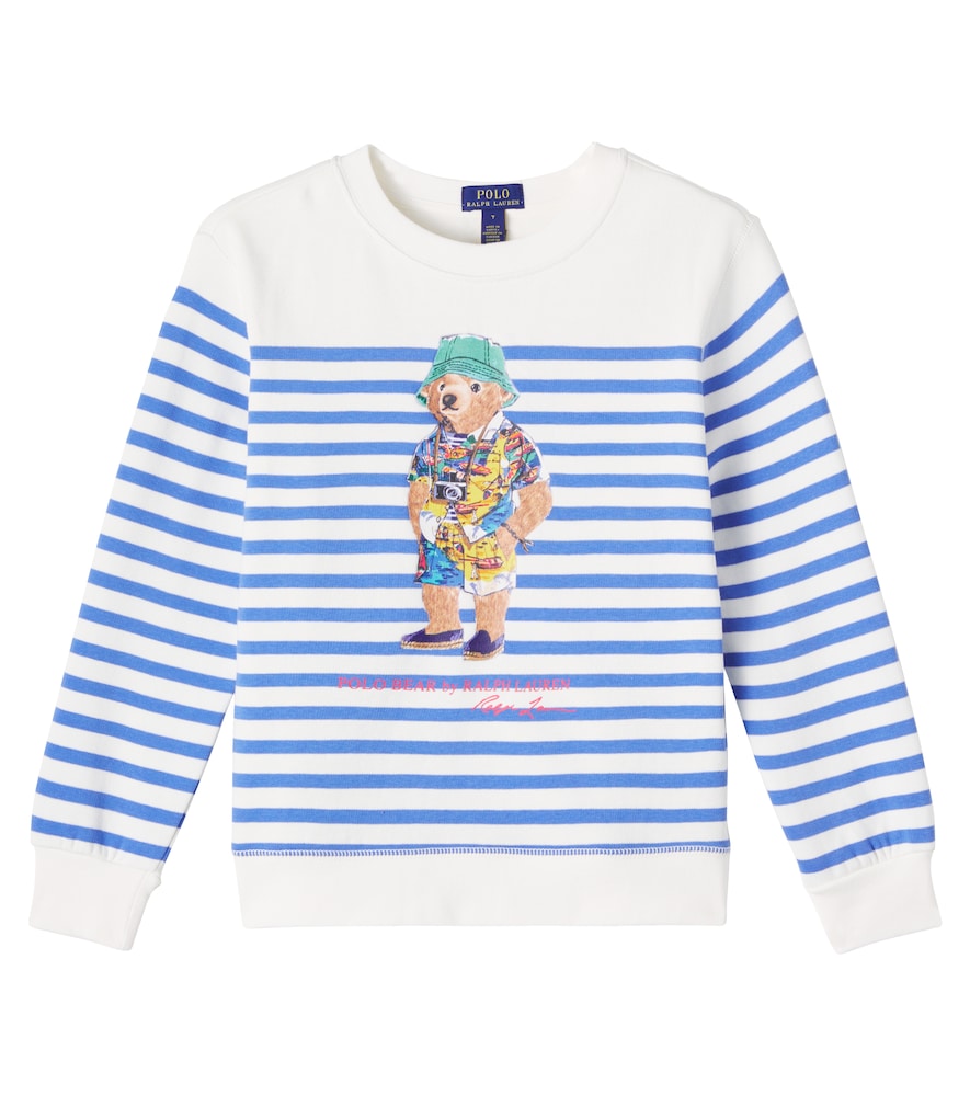 Polo Bear cotton-blend sweater