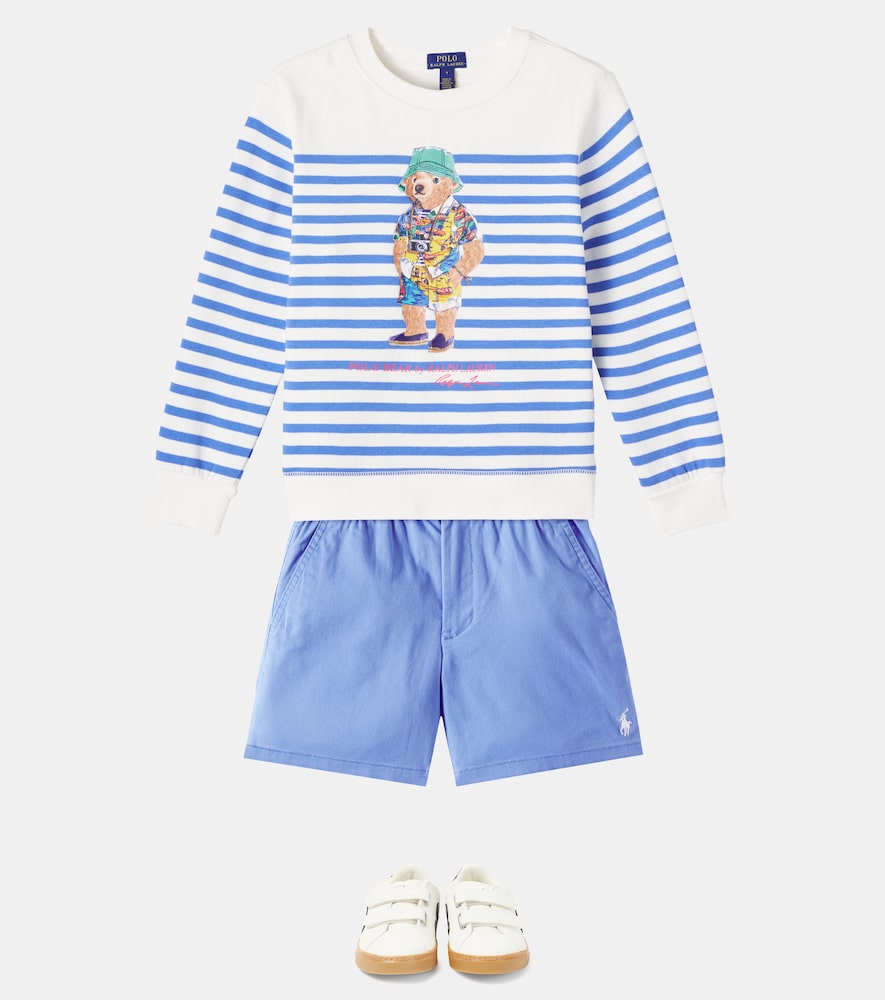 Polo Bear cotton-blend sweater