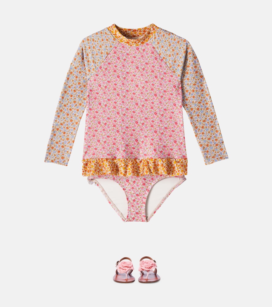 Lucky floral bikini bottoms
